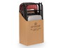 Giftdecor Chaise Pliante PVC Mat Noir 45x88x5cm Fer (Set de 6)