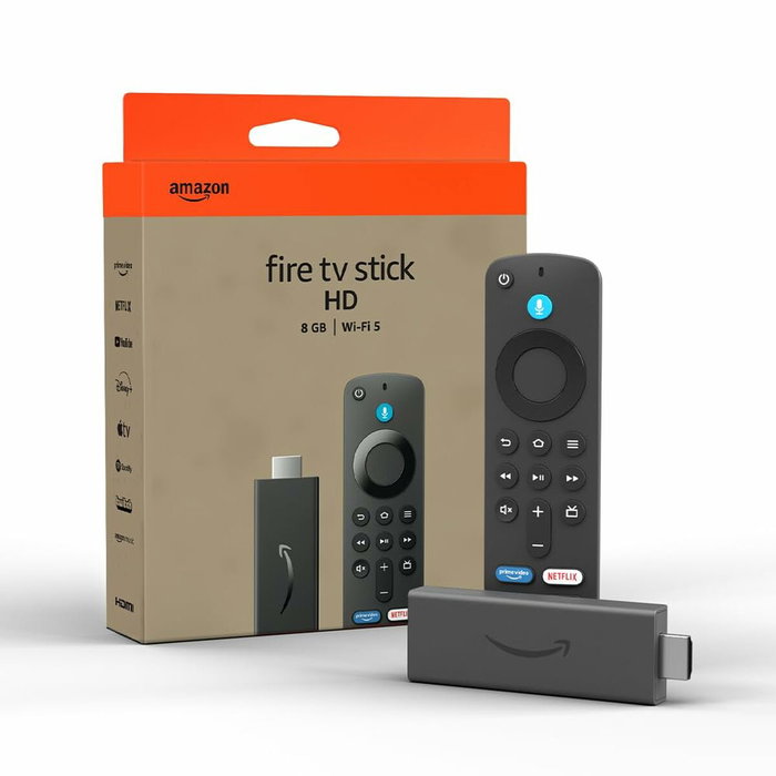 Amazon Fire TV Stick HD - Clé USB TV Dongle Génération 3 (Modèle B0CQMWQDH4) - Noir