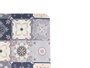 Kinvara Tapis de Cuisine Effet Carrelage 40 x 60 cm Polyester et TPE (Set de 24)