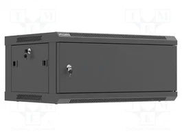 LANBERG Armoire rack 4U 19 pouces Noir