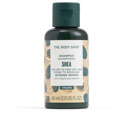The Body Shop Shampoing au KARITÉ 60 ml Cheveux Secs et Fragiles Beurre de Karité Vegan