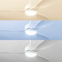 Ventilateur de Plafond avec Lumière LED et 3 Pales ABS Flaled InnovaGoods Blanc 36 W 52" Ø132 cm