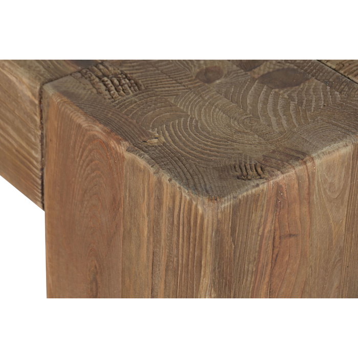 Home ESPRIT Table de Salle à Manger Esprit Naturel Pin Bois Recyclé 240 x 110 x 78 cm