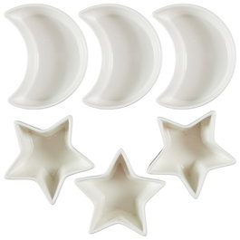 Home Deco Factory JGO. 6 BOLS ESTRELLA/LUNA
