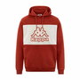 Sweat à capuche homme Kappa Ferti Swt Rouge 142 Crush
