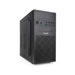 Tooq TQC-4701U3C-B Boîtier PC Micro-ATX Noir, USB 3.0, Lecteur de Cartes