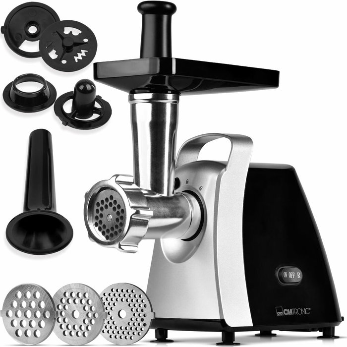 Clatronic Hachoir FW 3803 Noir Argenté Clatronic Hachoir FW 3803 Noir Argenté