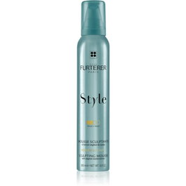 Rene Furterer Style Mousse Coiffante Volumateur Flexible, Pour Donner du Volume aux Cheveux, 200 ml