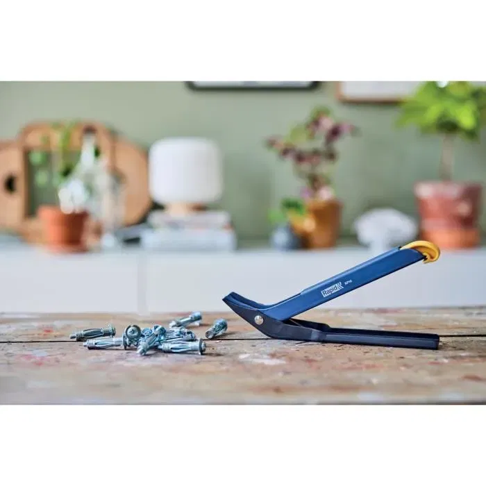 Rapid XP10 - Pince à chevilles à expansion pour cloison creuse - Kit complet (Outil, 20 chevilles métalliques, embout, 2 forets) - Pour vis M4 et M5