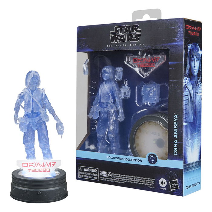 Star Wars Black Series Holocomm Collection figurine Osha Aniseya 15 cm Star Wars Black Series Holocomm Collection figurine Osha Aniseya 15 cm