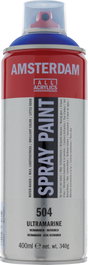 Amsterdam Spraypaint Azul Ultramar 504 400 ml