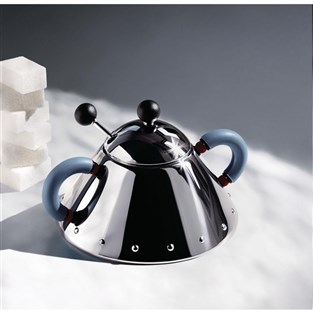 Alessi 9097 Azucarero en acier inoxydable 18/10, design de Michael Graves