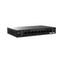 Ip-Com G1110Pf Switch PoE Gigabit 10 Ports 8 PoE 110W 120W SFP VLAN Extender Carcasse Métallique