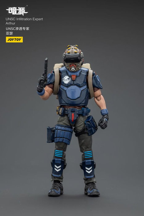 UNSC Dark Source figurine Infiltration Expert Arthur 7 cm UNSC Dark Source figurine Infiltration Expert Arthur 7 cm
