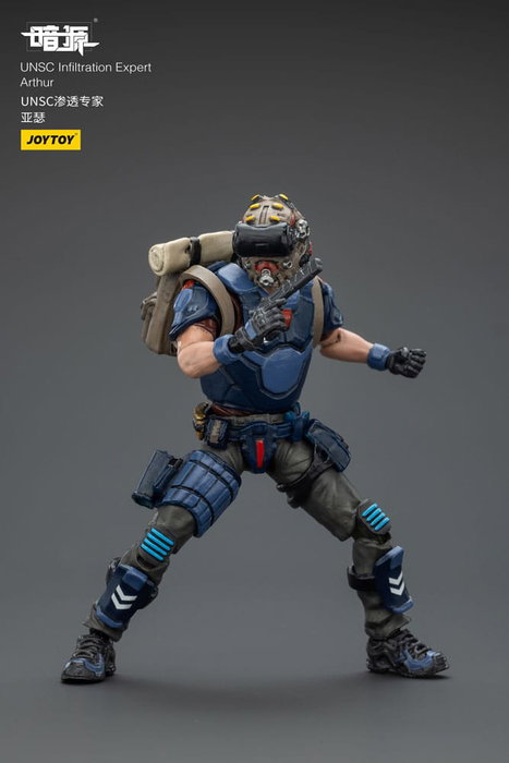 UNSC Dark Source figurine Infiltration Expert Arthur 7 cm UNSC Dark Source figurine Infiltration Expert Arthur 7 cm
