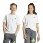 T shirt à manches courtes Enfant Adidas U Sl Blanc