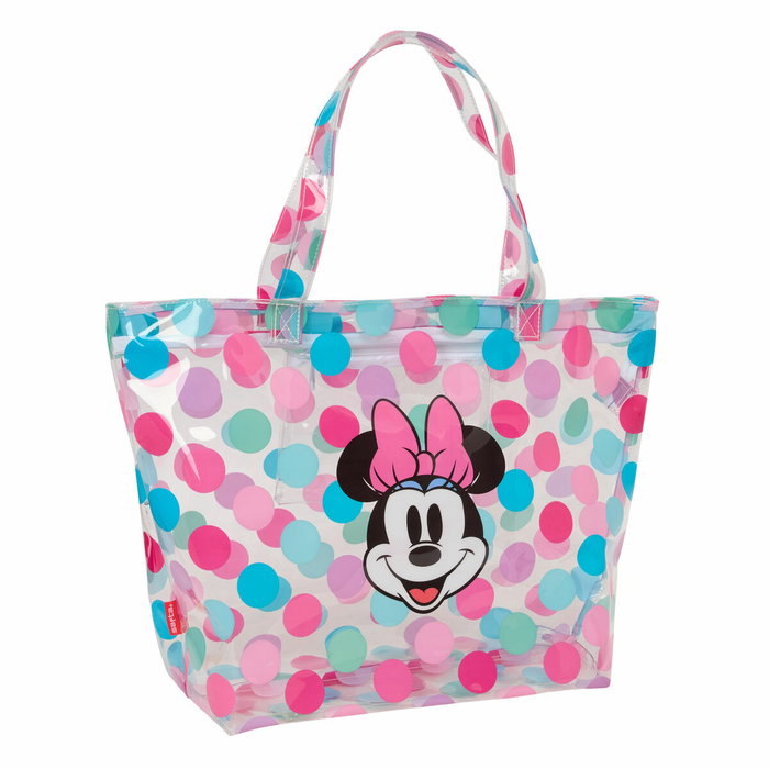 Sac à Achats Minnie Mouse Beach Multicouleur Transparent 54 x 35 x 17 cm Sac à Achats Minnie Mouse Beach Multicouleur Transparent 54 x 35 x 17 cm