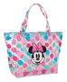 Safta Bolso Shopping Minnie Mouse 'Beach' avec Fermeture Éclair, Sac de Plage 54 x 35 x 17 cm