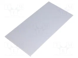 BOPLA Panneau avant ALURAIL aluminium naturel 101,8x201mm