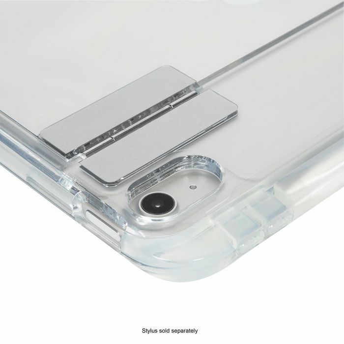 Targus Click-In Étui Transparent Protecteur avec Kickstand MIL-STD 810G pour iPad (10e génération) 10,9 Pouces - Compatible Apple Pencil