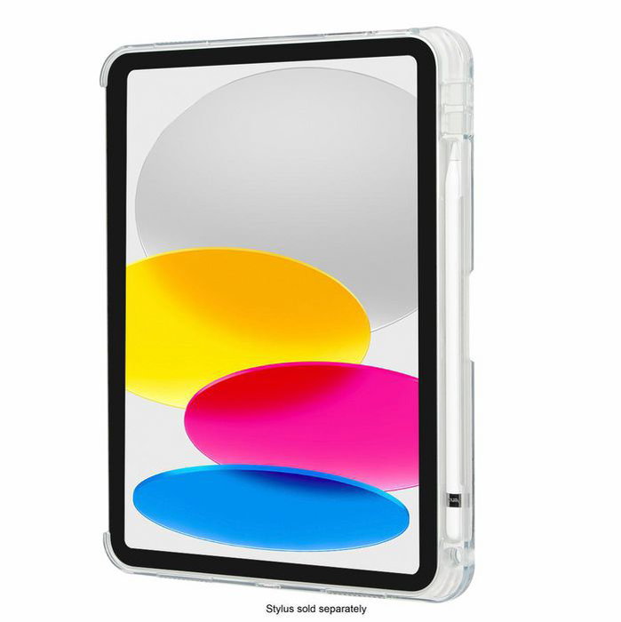 Targus Click-In Étui Transparent Protecteur avec Kickstand MIL-STD 810G pour iPad (10e génération) 10,9 Pouces - Compatible Apple Pencil