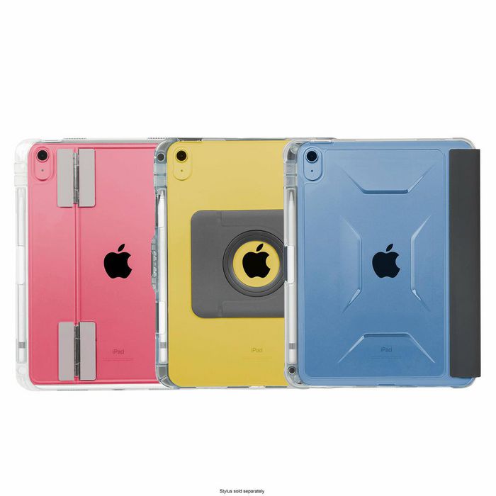 Targus Click-In Étui Transparent Protecteur avec Kickstand MIL-STD 810G pour iPad (10e génération) 10,9 Pouces - Compatible Apple Pencil