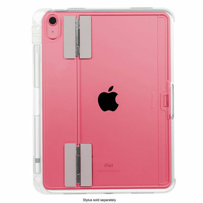 Targus Click-In Étui Transparent Protecteur avec Kickstand MIL-STD 810G pour iPad (10e génération) 10,9 Pouces - Compatible Apple Pencil