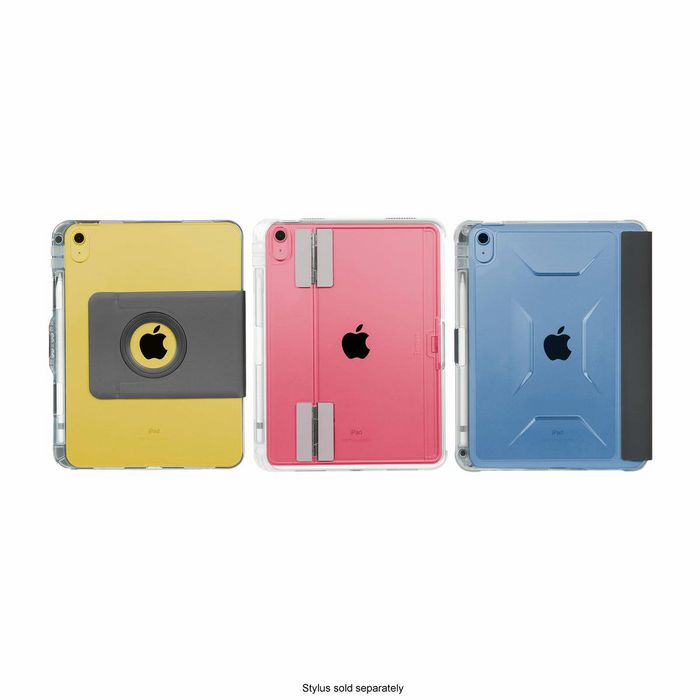 Targus Click-In Étui Transparent Protecteur avec Kickstand MIL-STD 810G pour iPad (10e génération) 10,9 Pouces - Compatible Apple Pencil