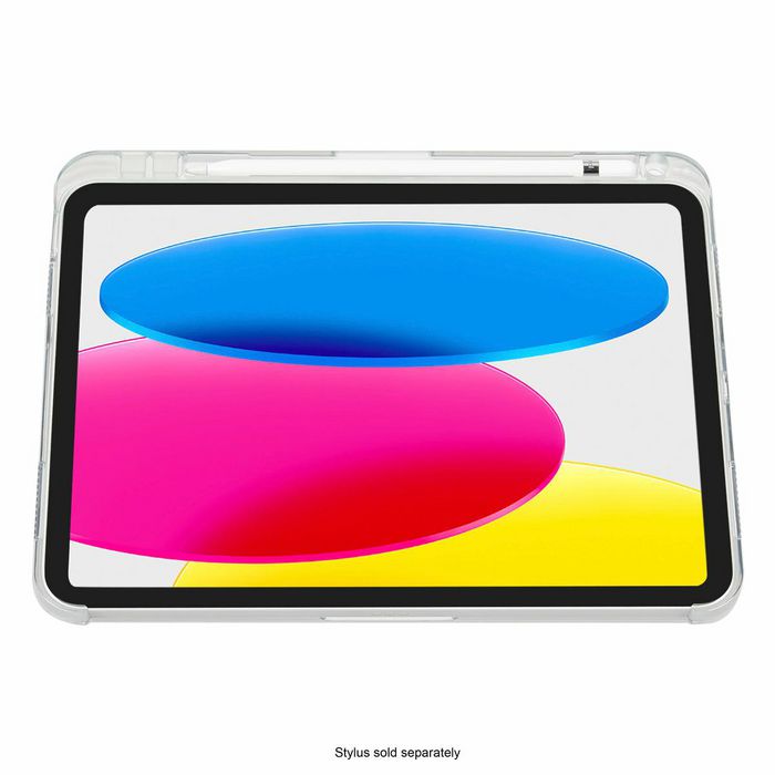 Targus Click-In Étui Transparent Protecteur avec Kickstand MIL-STD 810G pour iPad (10e génération) 10,9 Pouces - Compatible Apple Pencil