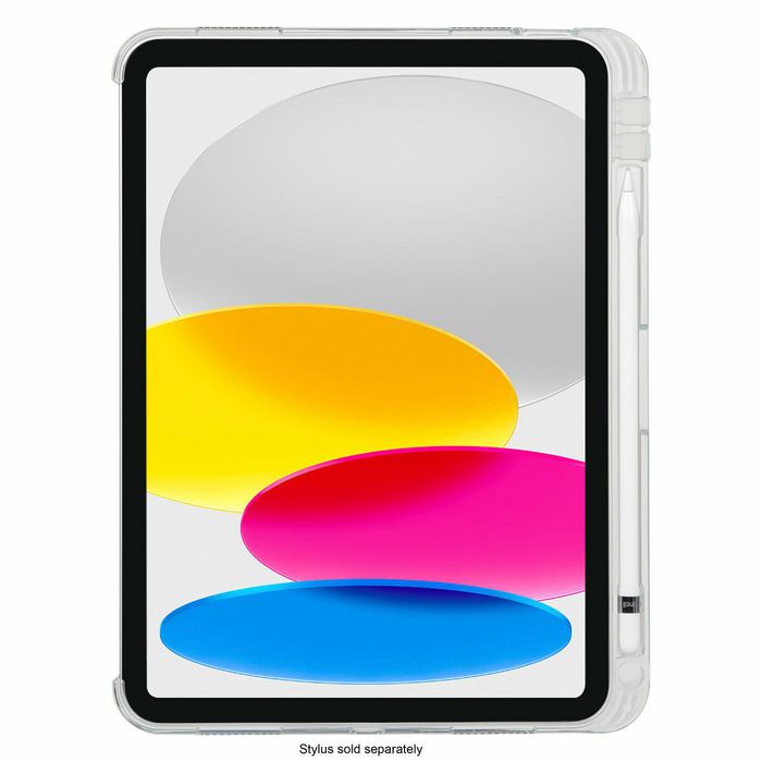 Targus Click-In Étui Transparent Protecteur avec Kickstand MIL-STD 810G pour iPad (10e génération) 10,9 Pouces - Compatible Apple Pencil