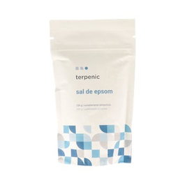 Terpenic Sel d'Epsom 250Gr - Sulfate de magnésium pour bain et peeling