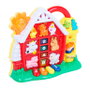 Tachan - Ferme interactive musicale 69001 avec 9 sons d'animaux, 16 mélodies et 4 touches - Langues: Anglais, Italien, Espagnol