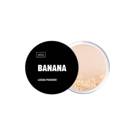 Wibo Poudre Libre Fixante Banana Translucide 5 g, Poudre Libre Matifiante, Maquillage Visage