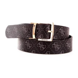 Guess Tyren Ceinture en textile Gris Taille S