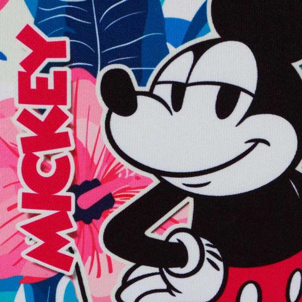 Karactermania Nécessaire de plage Mickey Mouse Blossom avec fermeture à glissière - 30.5 x 2 x 22.5 cm - Polyester - Multicolor - Pour enfants Karactermania Nécessaire de plage Mickey Mouse Blossom avec fermeture à glissière - 30.5 x 2 x 22.5 cm - Polyester - Multicolor - Pour enfants