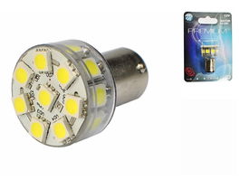 M-Tech Bombillas Led P21-5 W 12 V BAY15d 18xSMD5050 Blanc MTECLB076W