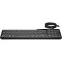 HP Clavier filaire rétroéclairé HP 400 Noir QWERTY