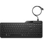 HP Clavier filaire rétroéclairé HP 400 Noir QWERTY
