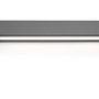 Emuca Kit barre pour armoire Luxe, ruban LED 4,5x8 Neonlynx V, détecteur de mouvement RF Smart et convertisseur Smart (24V DC), longueur 1.150mm, Lumière blanche chaude 2.700K, Aluminium et Plastique, Titane