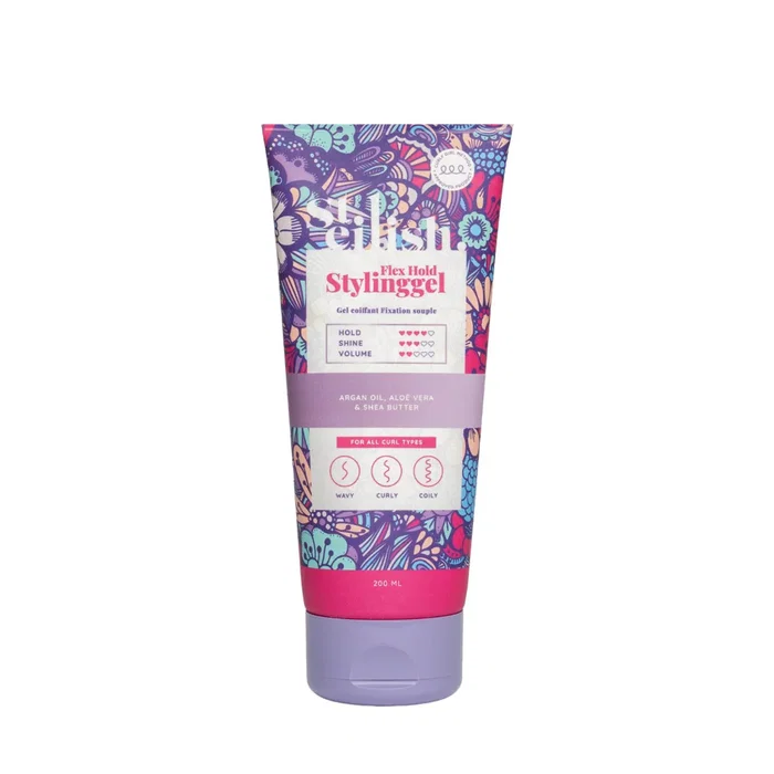 Steilish Flex Hold Gel coiffant Curl Definition & Frizz Control 200 ml Steilish Flex Hold Gel coiffant Curl Definition & Frizz Control 200 ml