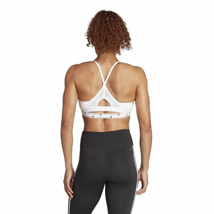 Soutien-gorge de Sport Adidas Essentials Aeroreact 3 Blanc