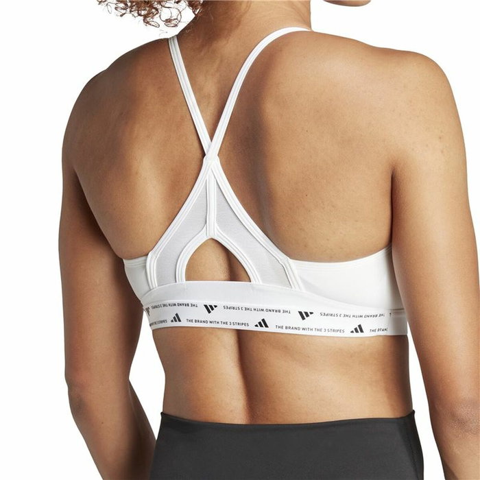 Soutien-gorge de Sport Adidas Essentials Aeroreact 3 Blanc