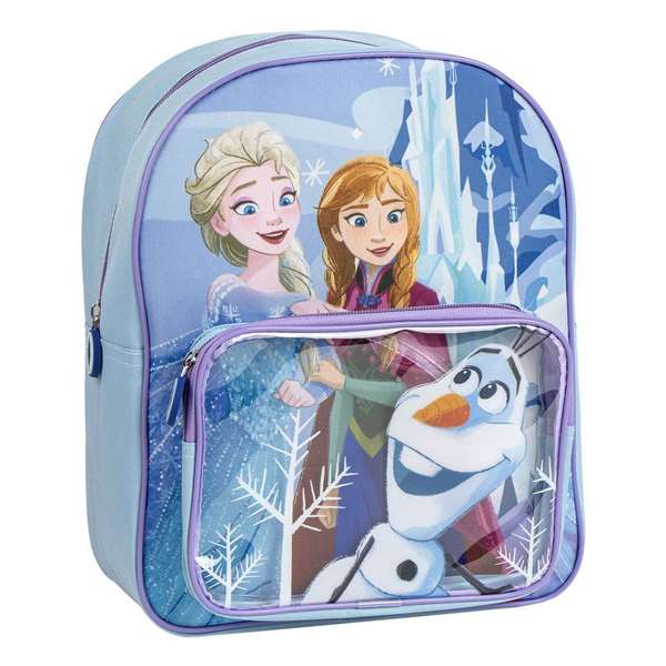 Cerdá Sac à dos enfant Frozen 2.5 x 3.0 x 1.2 cm - Pour enfant à partir de 3 ans - Thème La Reine des Neiges - Bleu Cerdá Sac à dos enfant Frozen 2.5 x 3.0 x 1.2 cm - Pour enfant à partir de 3 ans - Thème La Reine des Neiges - Bleu