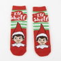 CERDÁ Set de 2 paires de chaussettes 'The Elf on the Shelf' en Coton et Élasthanne