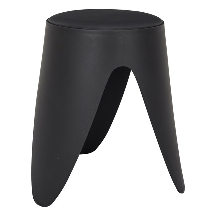 Home Deco Factory Tabouret Eve Noir Home Deco Factory Tabouret Eve Noir