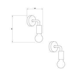 Applique Murale Springs SKD-W1017