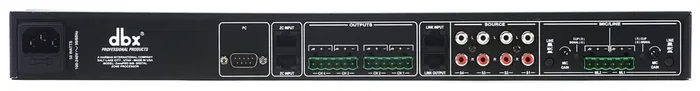 DBX 640 ZonePRO DSP Audio Matrix 6 entrées 4 sorties Euroblock RCA