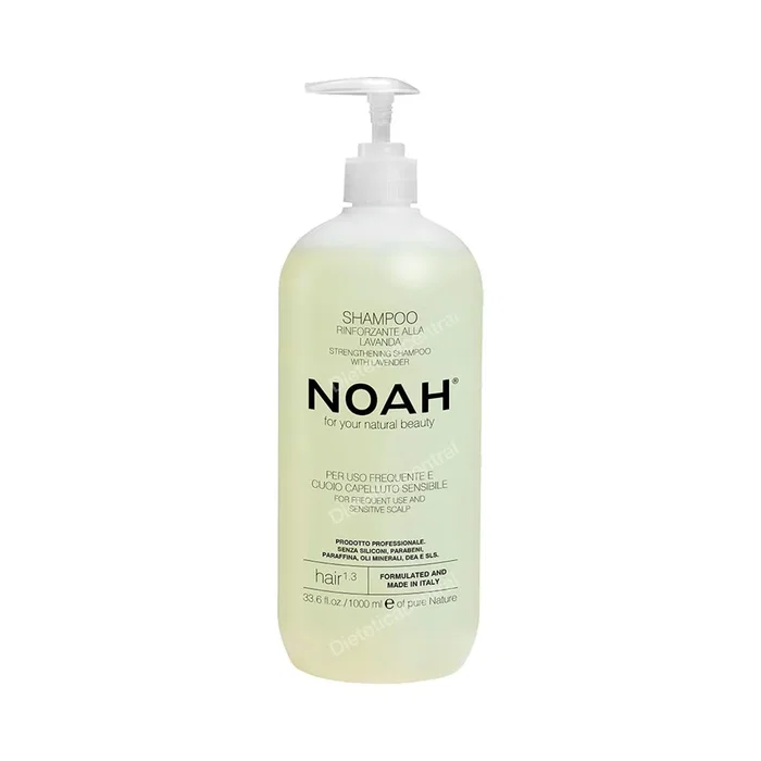 NOAH Champú Fortalecedor à la Lavande 1000ml - Shampoing Fortifiant Cheveux Sensibles NOAH Champú Fortalecedor à la Lavande 1000ml - Shampoing Fortifiant Cheveux Sensibles