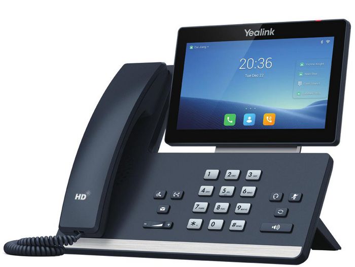 Yealink T58W Pro - Téléphone IP professionnel Android 9.0 - Écran LCD 7" tactile - Wi-Fi, Bluetooth, USB, LAN, PoE Yealink T58W Pro - Téléphone IP professionnel Android 9.0 - Écran LCD 7" tactile - Wi-Fi, Bluetooth, USB, LAN, PoE
