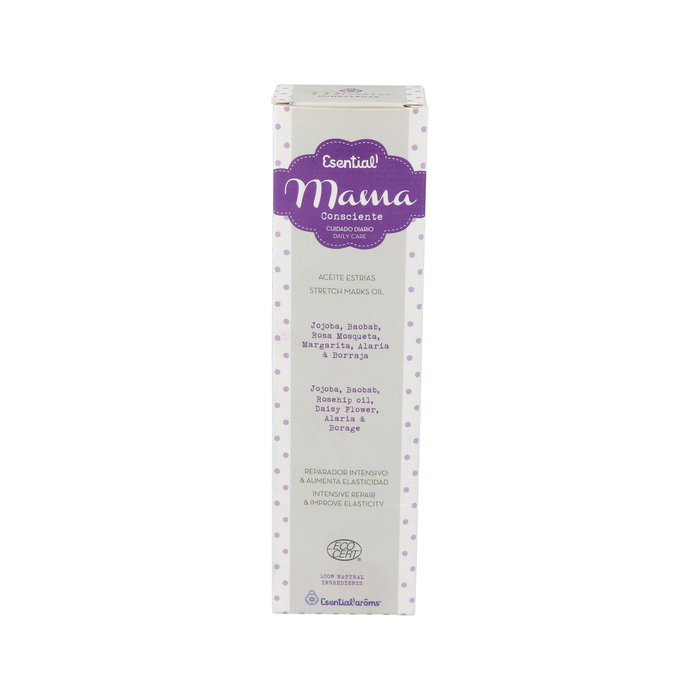 ESENTIAL AROMS Huile Anti-Vergetures Maternité 100ml - Soin Vergetures Ventre et Poitrine ESENTIAL AROMS Huile Anti-Vergetures Maternité 100ml - Soin Vergetures Ventre et Poitrine